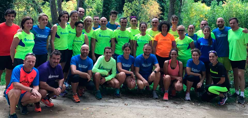 Asistentes al primer Campus VG Running
