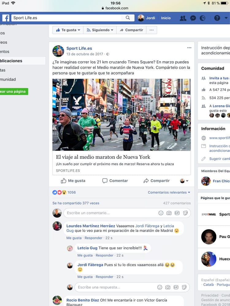 VG Runners en Media Maratón de Nueva York 1