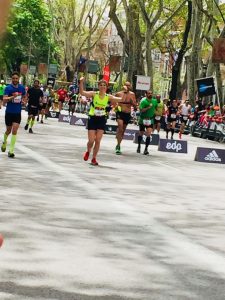 Maratón Madrid - Llegada