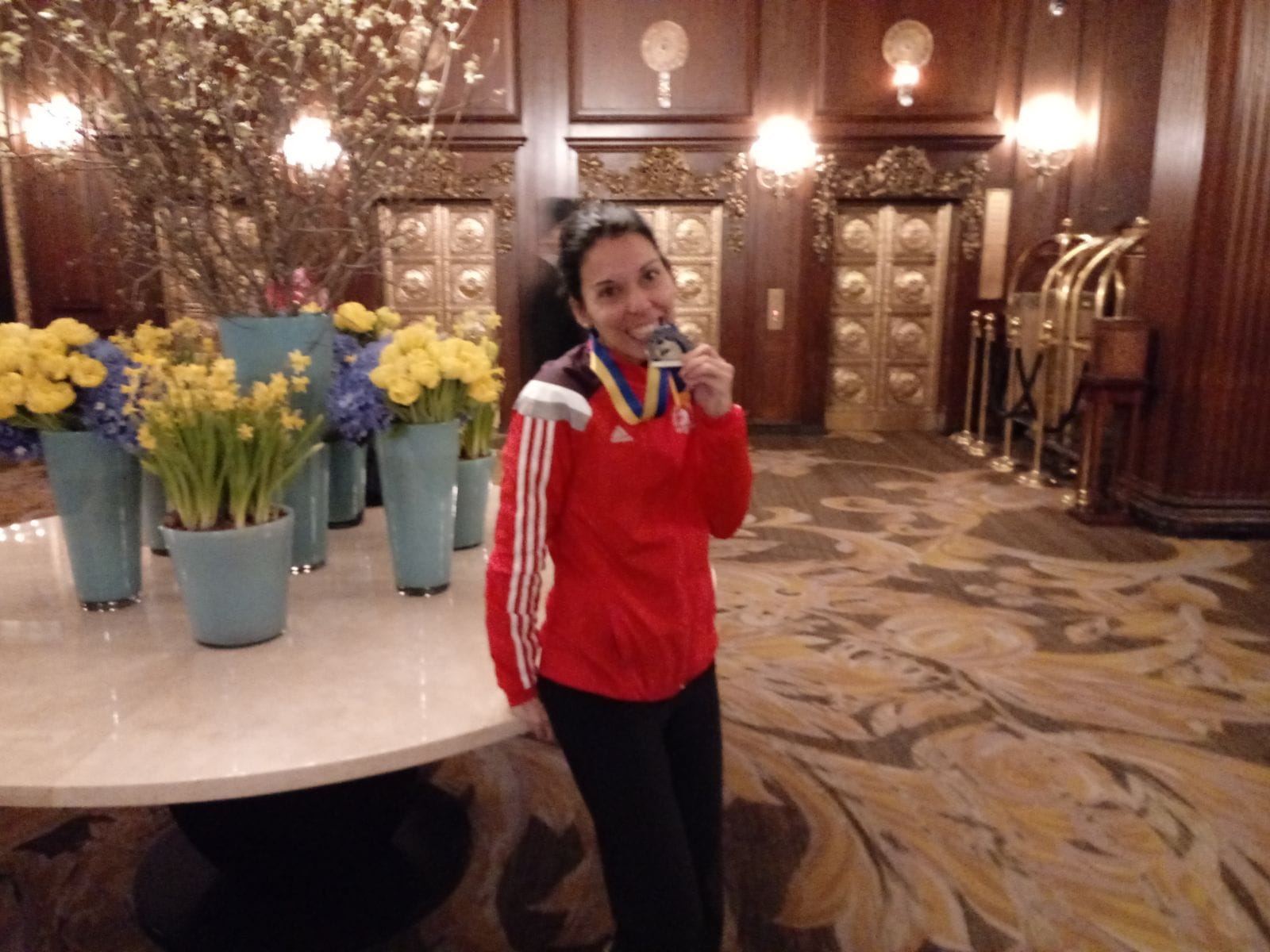 Maratón Boston - Medalla